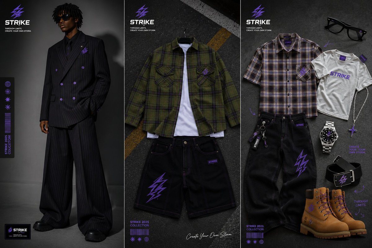 loner007_'s tweet photo. STRIKE®
Luxury Streetwear. Precision Crafted.
Through Limits. Create Your Own Storm. ⚡ https://t.co/JIQdaILsHl