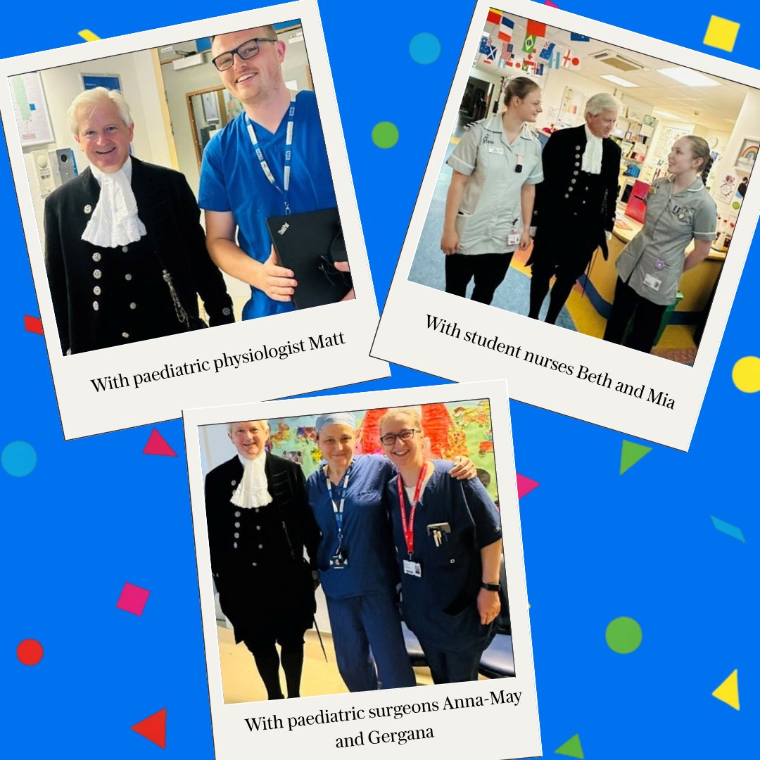 CambChildrens's tweet photo. We were grateful to the @HSheriffCambs, Francis Burkitt DL, for giving special awards to staff, patients, carers, and our Ambassadors, in recognition of their contributions to the @CambChildrens project. He also visited the @CUH_NHS children's wards 👉 https://t.co/1hxeIIwIjX https://t.co/gECBfyAbOk