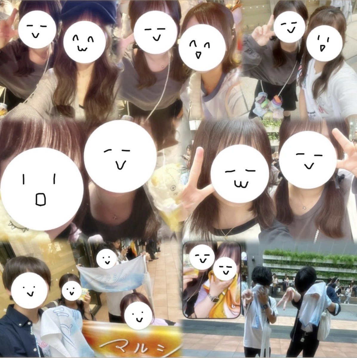 k__mar4's tweet photo. 栃木も仙台も会いたい子には必ず会えて幸せだった🔆｡°
青学メンツは今のところ皆勤賞です(ᴖ ̫ᴖ  )♪
初めましてできた人もいるし横アリの時に初めましてできた子が覚えててくれてて2度目ましてできたし我Happyです🎶 https://t.co/zQWLDAoGrf