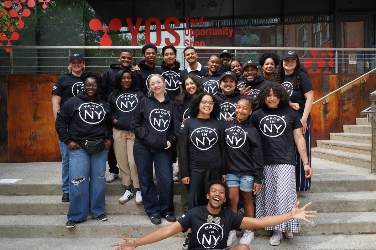 MadeinNY's tweet photo. Congratulations to the new #MadeinNY production assistant training program graduates from the 84th class! ๐
Overall, 1200+ New Yorkers gained skills to work on set! ๐ฝ๏ธ
Join them towards great careers in TV/film; learn more at @nybwi's weekly info sessions - happening today: https://t.co/yC8TnSKLJs