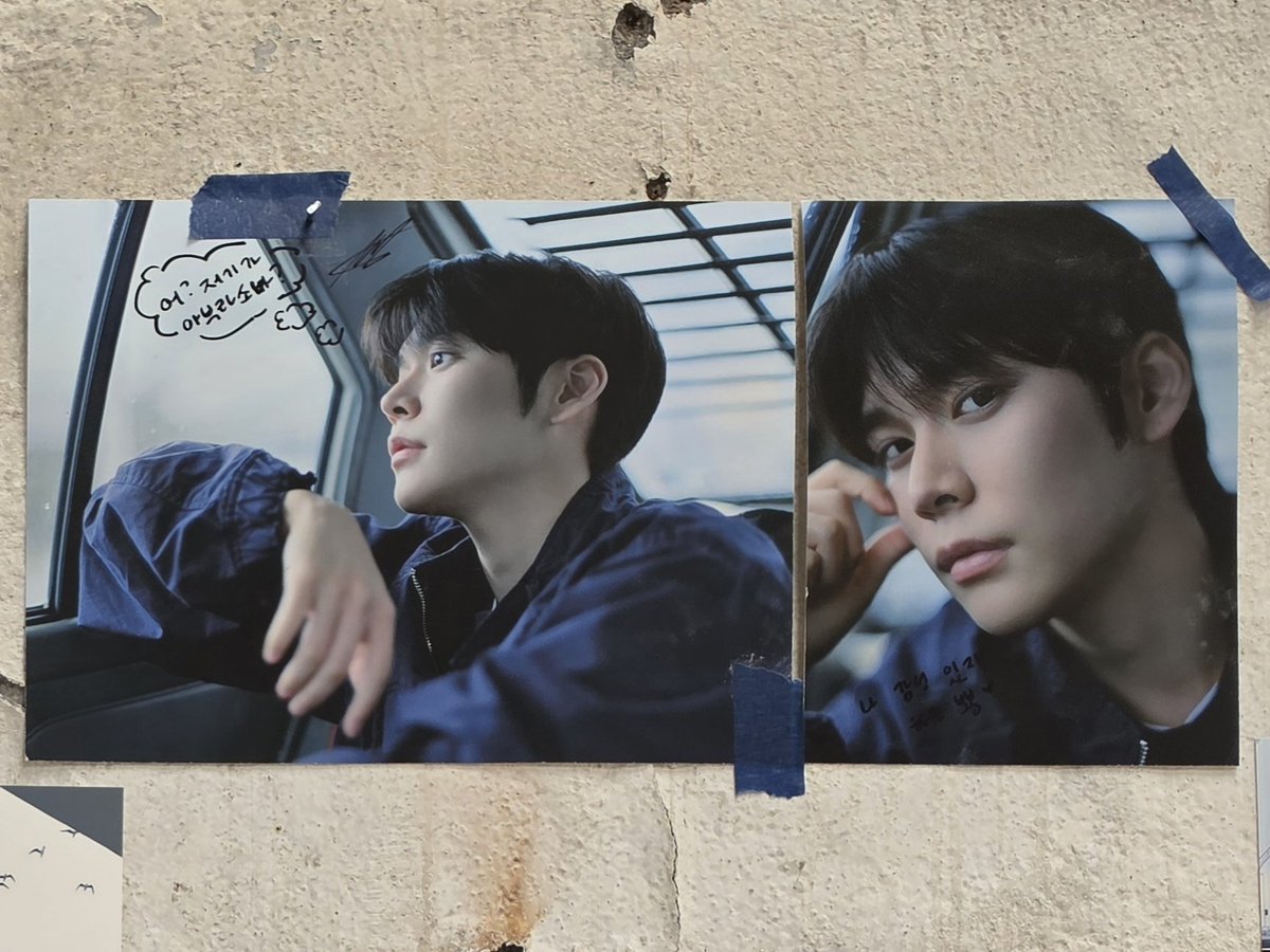 brchllmnt's tweet photo. 여기 너무 귀여웟음..
자기사진에는 천사그림 그려놓고 형사진에는 귀여운 대사랑 하트뿅<까지 
그리고 birds of a feather stay together https://t.co/gDFuAfch45