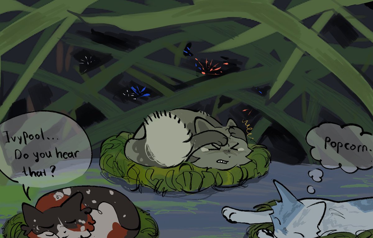 Bonbortt's tweet photo. loud holiday #warriorcats https://t.co/a871ralFKe