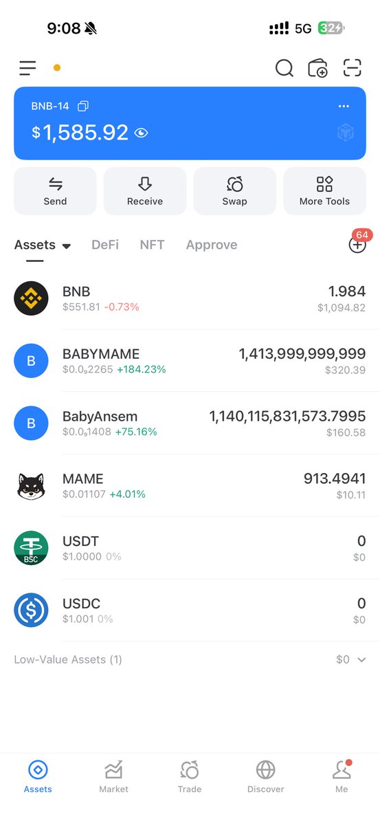 Sahilzombiecall's tweet photo. Great project @Baby_Mame_Bnb they giving good rewards in form of mame tokens by holding baby mame looks great @xBrianSumner bro check its good for mame also 🥳 https://t.co/Ck58m9kknO