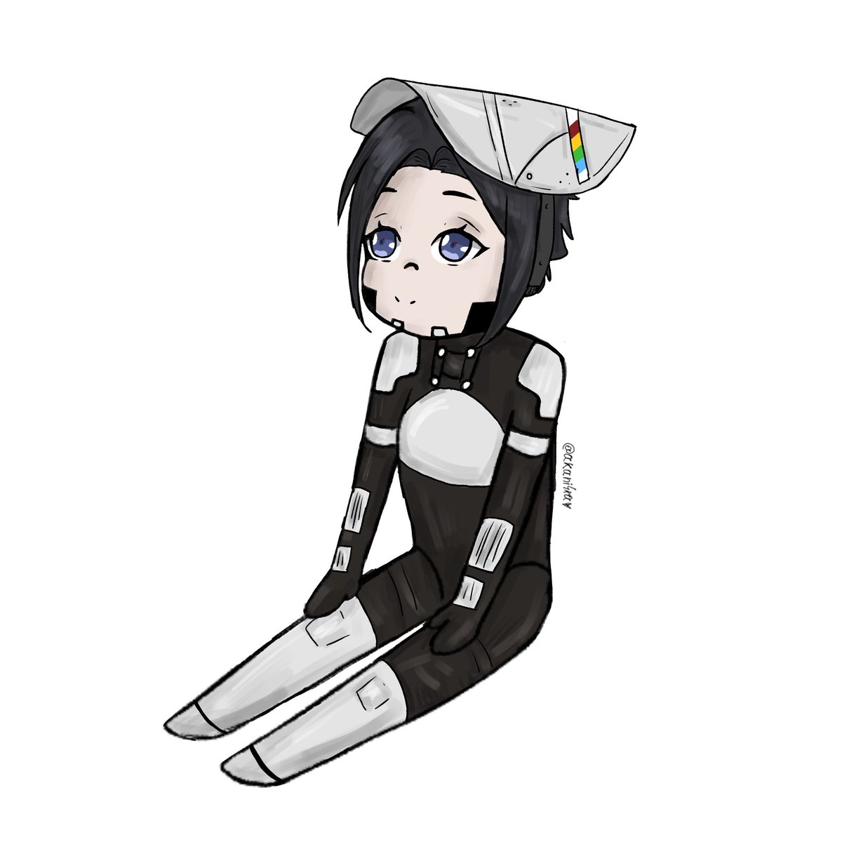 Akani4ka's tweet photo. Chibi 💕

#Signalis #signalisart #Falke #Ara #art https://t.co/nInPw0hRDW