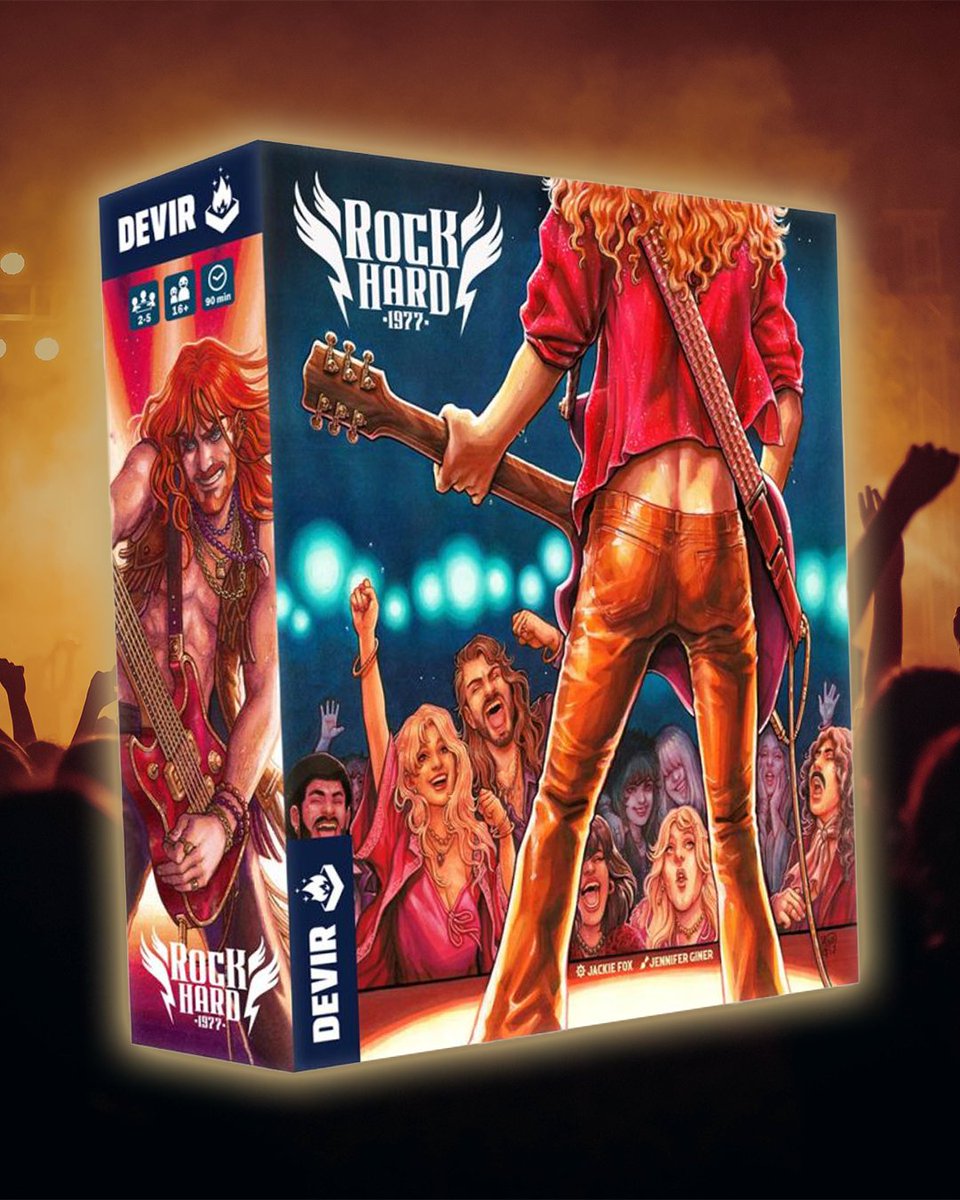 MiniMartTalk's tweet photo. Rise to the top of the Rock n Roll scene in Rock Hard: 1977. Now at a lower daily price!
Start the Show: https://t.co/LbXOmBtDfS
#RockHard #Devir #BoardGame https://t.co/pTaUNm6dfM