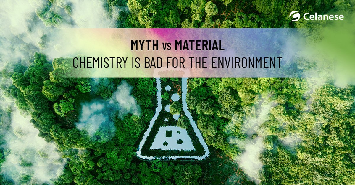 celanese's tweet photo. Chemistry has the power to drive positive change. At Celanese, innovation is helping create material solutions that support a more sustainable future. 🌱⚗️

#MythVsMaterial #ChemistryOfUs #Sustainability https://t.co/dnNLvy4Fr3