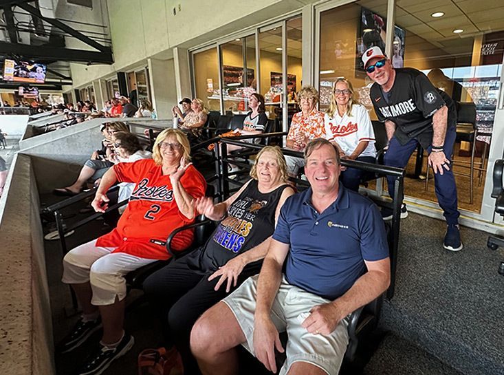 WeArePhronesis's tweet photo. Another fantastic client event in the books! ⚾ The O's kept us hopeful until the very end. While they couldn't pull off the comeback, we still had a great night at Camden Yards on Saturday night with some incredible clients and guests. Thanks for making it such a fun evening! https://t.co/MVm4kZdCXu