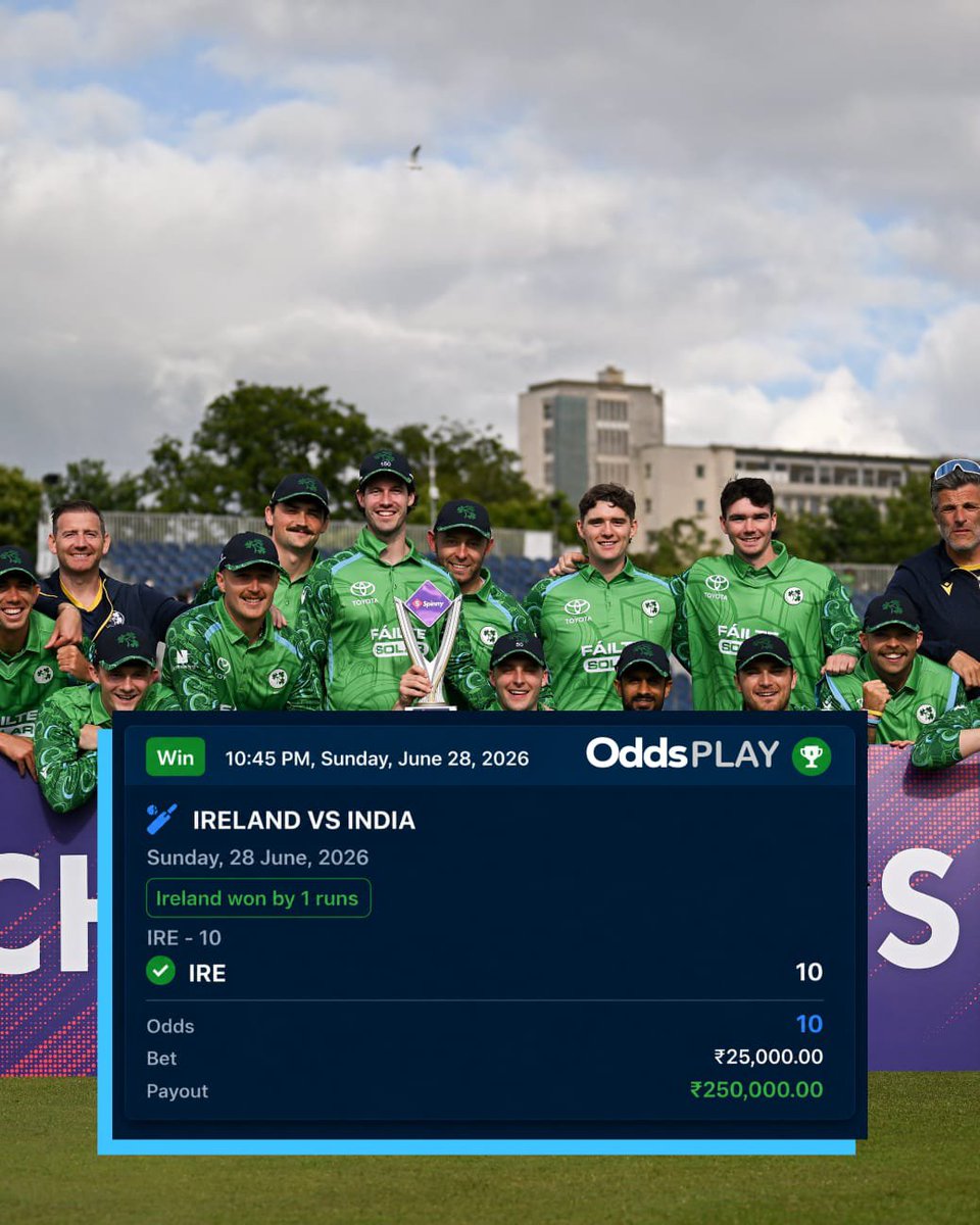 teamoddsplay's tweet photo. Another great win for oddsplayers 🤑 https://t.co/HFghUpY7hd