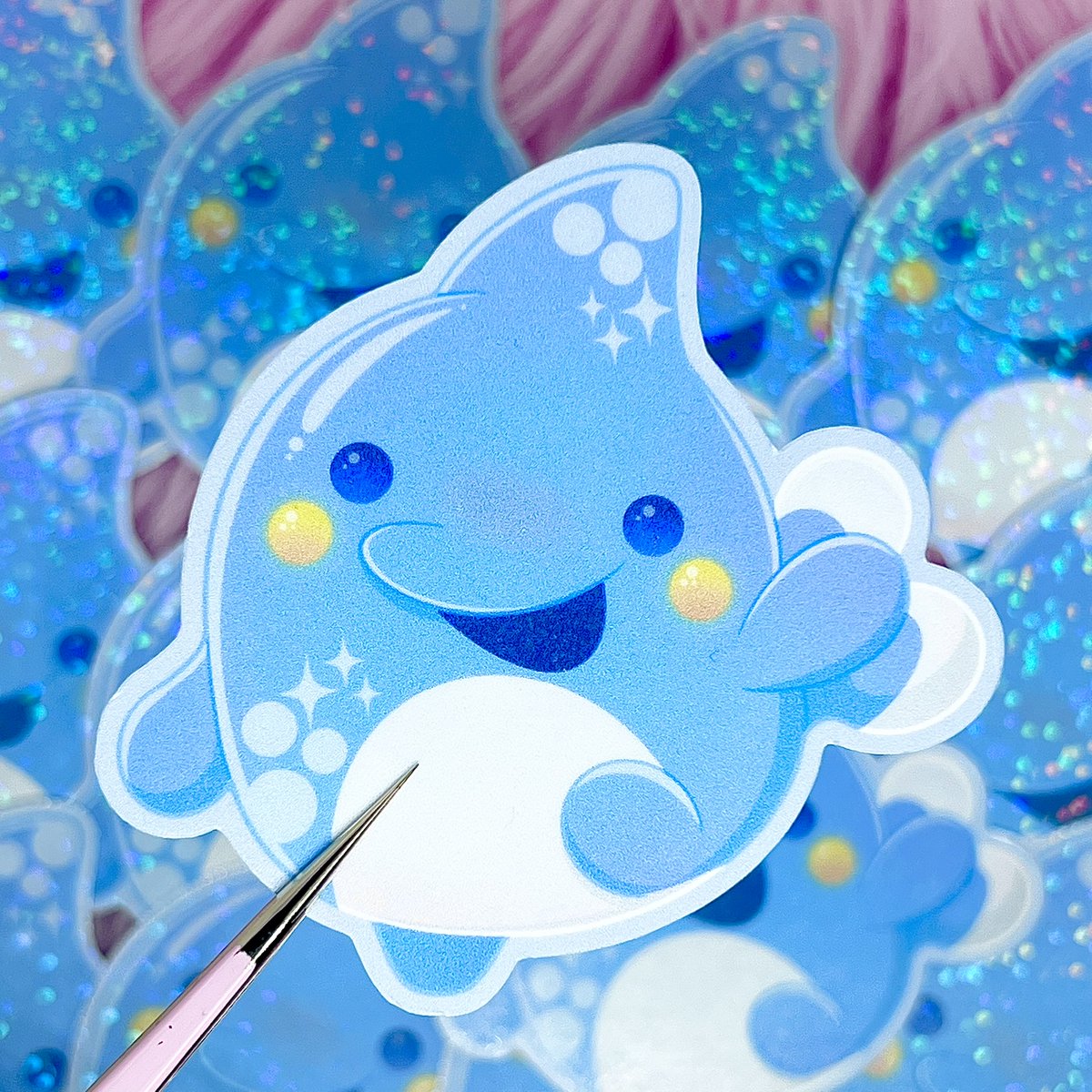 I really like the new tamagotchi paradise characters ✨いるかっち