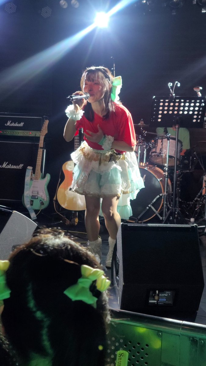 shimibous202's tweet photo. 2026.6.28(日)　YOKOHAMA ReNY β
『#鈴音ひとみ Birthdayワンマンライブ
2026-Breakthrough-』
年々進化のバンドワンマン‼️
ひとにゃんバンドと会場の一体感が、
心地よかったし達成感も半端なかった🔥
アコギ新曲『Believe in myself』は
また新しいひとにゃんが見れた気がする😁#ひとにゃん生誕2026 https://t.co/BEE6uf8tWd