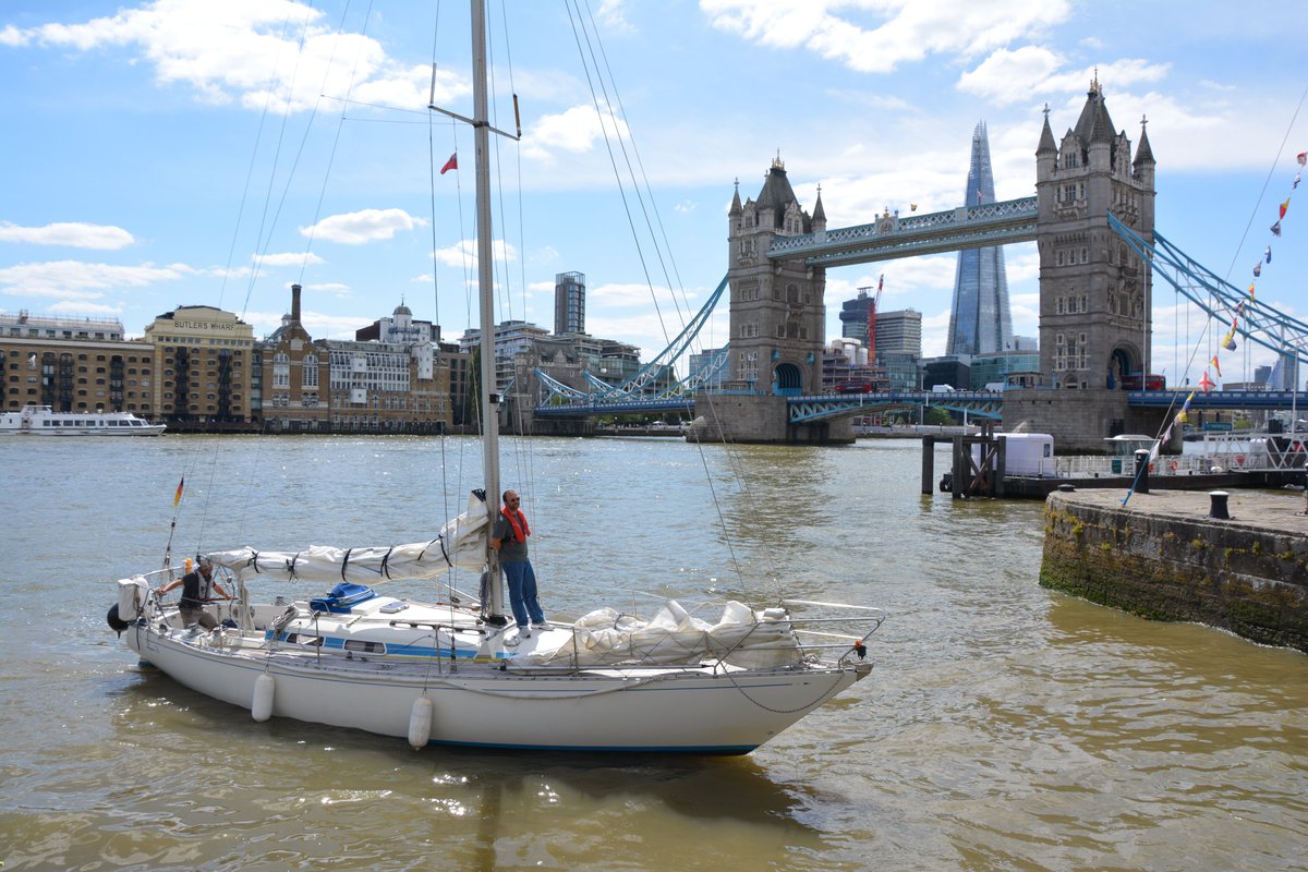 StKatsMarina's tweet photo. Afternoon arrivals. Welcome to visitors, Windy Chinook 'Jules', sailing yachts 'Thetis' and 'Otium'. And a welcome back to SKD Berth Holder 'Imagine'

#welcome #skdmarina #igymarinas #londonmarina #destinationlondon #skdocks #LetsDoLondon #seayousoon https://t.co/ngy014VzC8