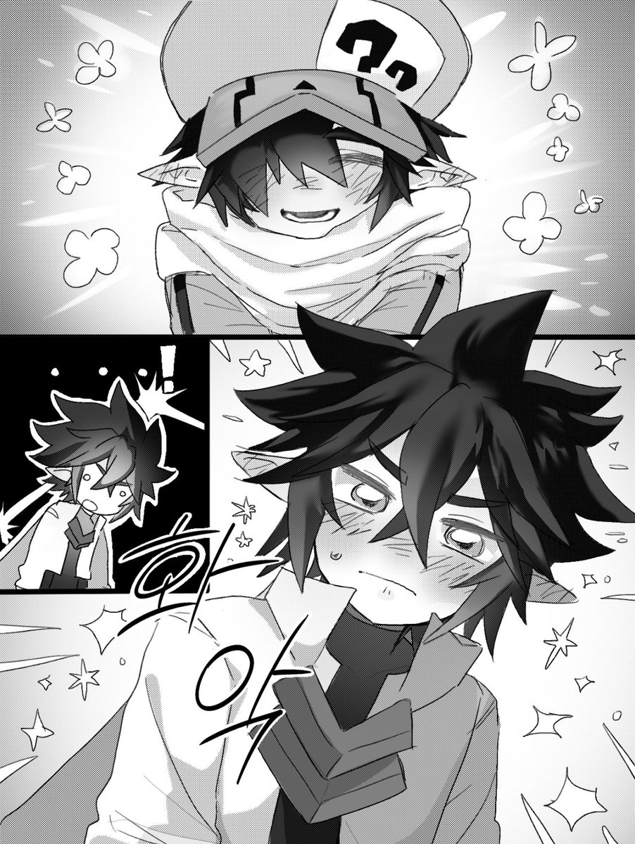 katz_700's tweet photo. #凹凸世界
레이시는 카밀 웃는 모습 봤겟지… https://t.co/neaUNEJrib