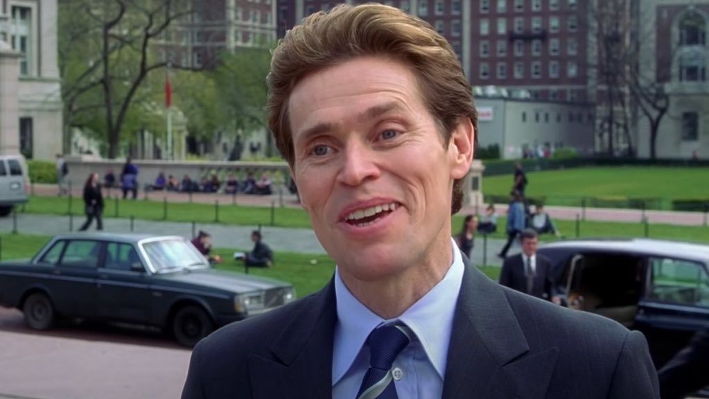 MovieEndorser's tweet photo. Willem Dafoe in SPIDER-MAN https://t.co/Kq5L02gsMN