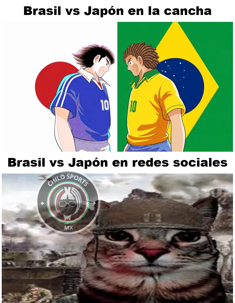 Chilo_Sports_MX's tweet photo. Ta buena la xenofobia entre japos y Brazucas https://t.co/NRJjdlypht