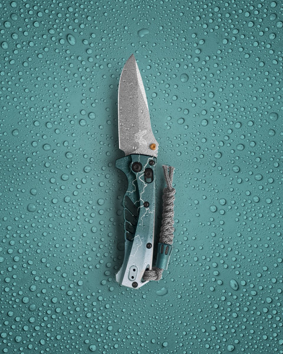 BladeHQ's tweet photo. The ultimate catch just landed. 🎣

The Benchmade x Abel Reels Limited Edition Mini Adira pairs a stonewashed MagnaCut blade with Dark Waters Lightning anodized aluminum scales machined by Abel Reels in Colorado.

Limited to 1,000 pieces worldwide. https://t.co/Ifx09LEBmh https://t.co/u21NcS45L7