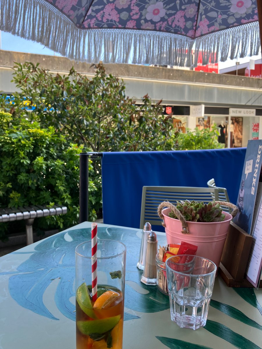 pinkyandrexa's tweet photo. View from the bar #PimmsOclock https://t.co/TEJ3HjkDSe