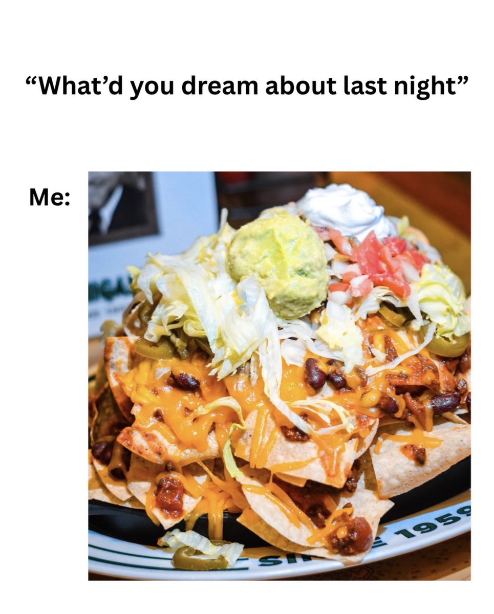 FlanigansFL's tweet photo. The best kind of dream. FREE Loaded Nachos with your FIRST pitcher (beer, iced tea, lemonade, or soda). Every Monday from open to close. Dine-In only. https://t.co/UsrGceyzfW