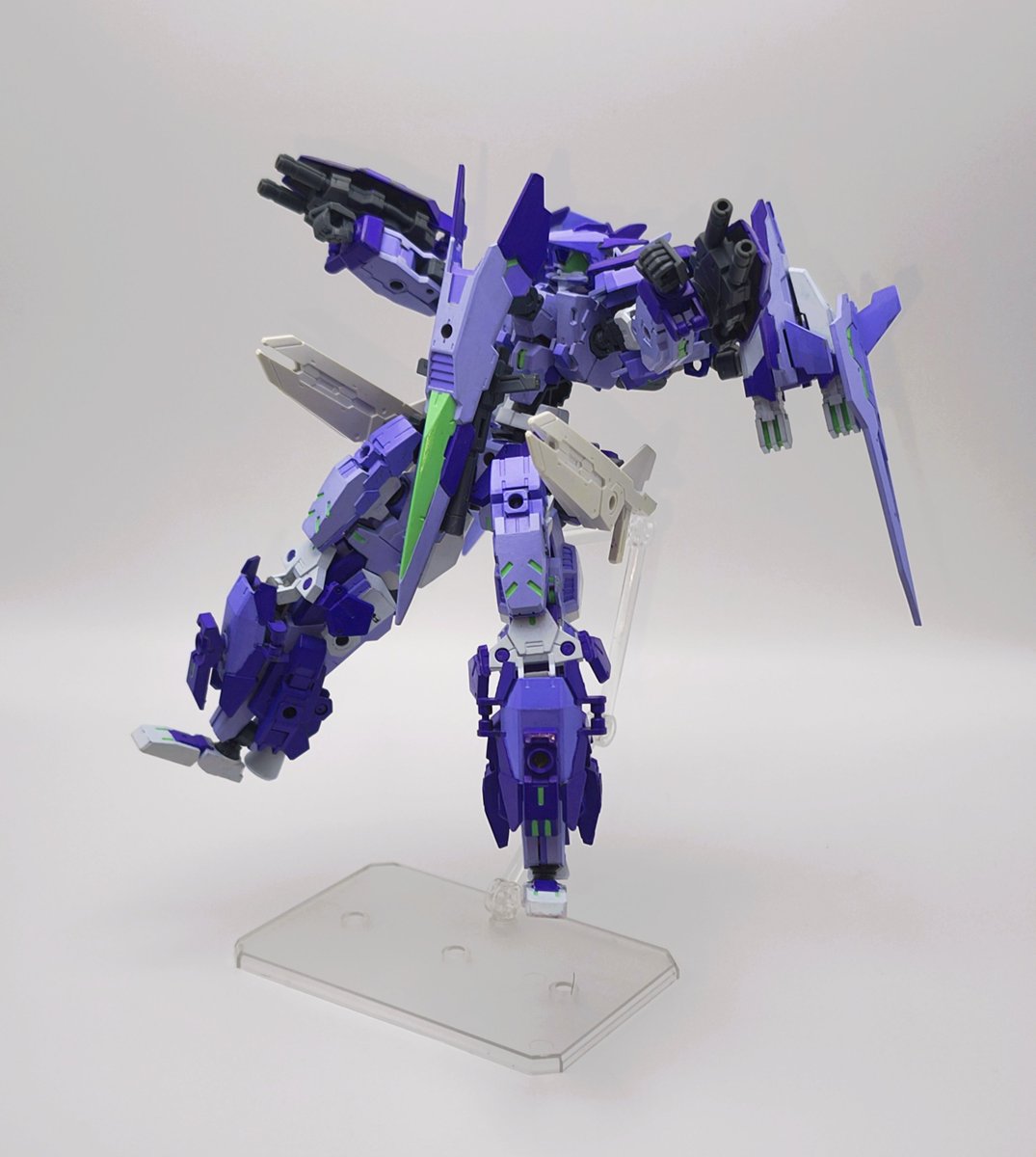 BOAT_Srisuma's tweet photo. フルアーマー・エスポシト・ガンマ 
eEXM-30-FA: Full Armor Espossito Gamma
.
装甲、速度、攻撃力が向上し、戦場の空を確保する準備が整いました。
.
With improved armor, speed, and firepower, this unit is ready to secure the skies of the battlefield.
. 
#30MMCM2026
#30MMEF
#30MM https://t.co/AzV4gVJp87