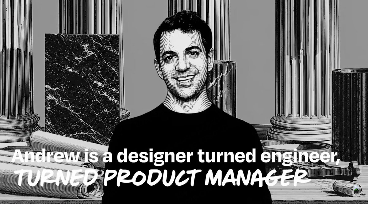 anzys5's tweet photo. OpenAI Codex lead on the new shape of product work | Andrew Ambrosino https://t.co/f8iVO3kt5l via @YouTube 

Here is a sharp, engaging X post tailored for the tech and product design community. It highlights Andrew’s unique trajectory and frames the takeaways to spark a high-quality debate.

Strongly recommend giving this Lenny’s Podcast episode a listen — it’s a 1hr+ in-depth discussion that completely reframes how we build in the AI era.

The guest, Andrew Ambrosino, has a fascinating trajectory: started as an interaction designer, transitioned into engineering, and is now the Product & Engineering Lead for OpenAI Codex.

Because he sits right at the intersection of design, code, and frontier models, his insights hit differently. He delivers a brutal truth: the design workflows and handoff pipelines we’ve relied on for the last decade are rapidly becoming obsolete.

3 paradigm shifts from the episode to look out for (detailed breakdown in the images below):

1/ From Wireframing to "Curation" 🎨

When AI makes code and high-fidelity prototyping dirt cheap, a team can spin up 90 production-ready variants in a day. The designer’s moat is no longer "pushing pixels," but having the Taste to act as a curator — filtering signal from noise and synthesizing chaos into a coherent system.

2/ "Baking" Features for Moving Targets ⏳

We used to design for static system capabilities. Now, the system's "IQ" is a moving target. Andrew talks about "baking" ambitious interaction patterns — standing them up and letting them sit until a model upgrade unlocks their viability. A feature's success is now fundamentally tied to the timeline of frontier intelligence.

3/ The Role Collapse & "Zone Defense" ⚽

The rigid assembly line (PM docs ➡️ Design frames ➡️ Dev code) is dead. Teams now operate like a zone defense. There are no lanes; high-agency builders span the stack, and your role is simply defined by the average of what you spent your time on this week.
As Andrew puts it: “Don’t get married to the process, get married to the outcomes.”

As AI continuously blurs the lines between PM, Design, and Engineering, what do you think becomes the ultimate moat for a product designer? Are we moving toward a world of hyper-generalized "builders," or will deep systems thinking become more valuable than ever?

Full breakdown in the images. Let's discuss. 👇

#AIProductDesign #UXDesign #ProductManagement #OpenAI #Codex #VibeCoding