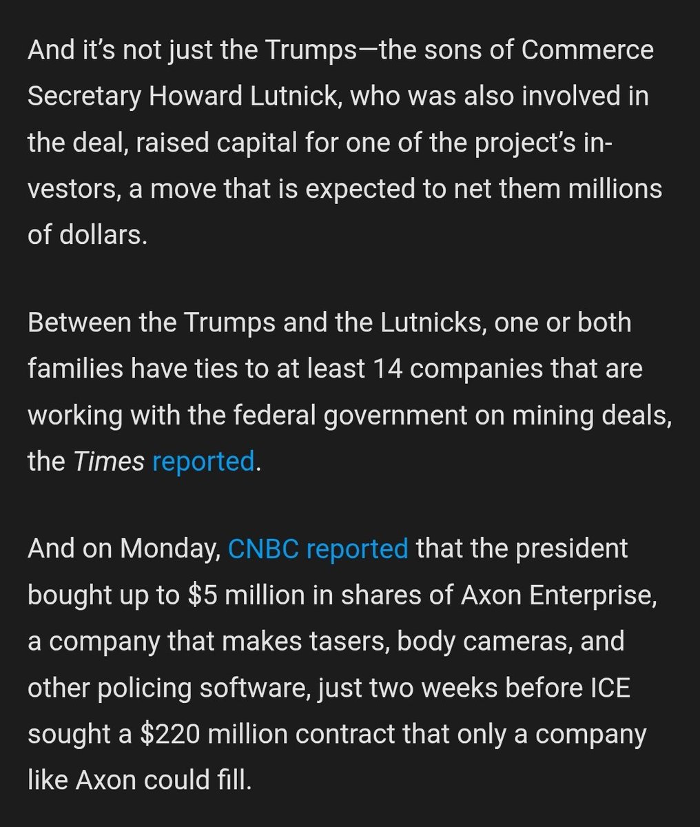 AndyRT18's tweet photo. @WhiteHouse The world has known about Trump's blatant corruption all along.
@POTUS https://t.co/1TZkWqh2F9