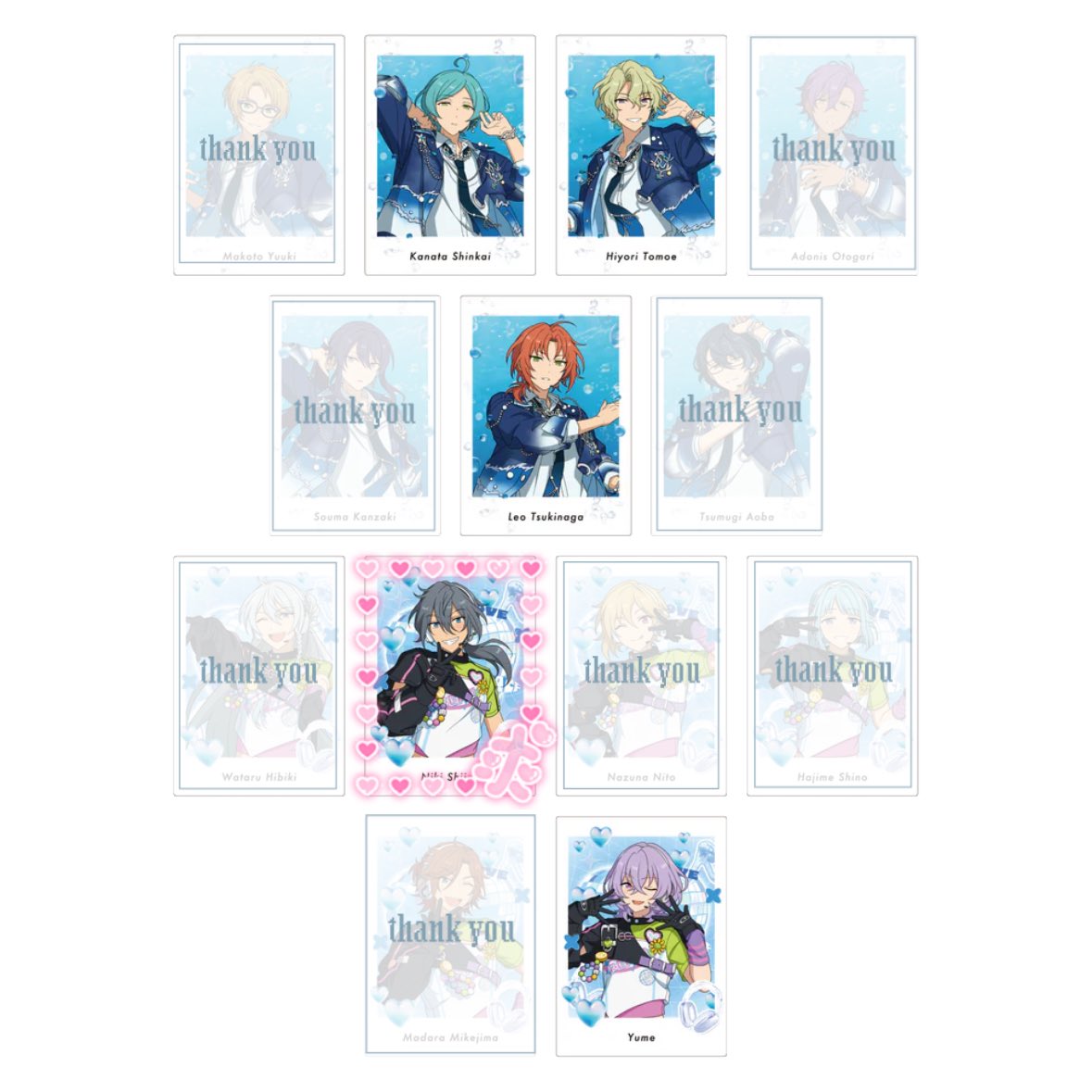あんスタ ぱしゃっつ SELECTION 10 UNIT SONG 譲)ひなた.友也.弓弦
