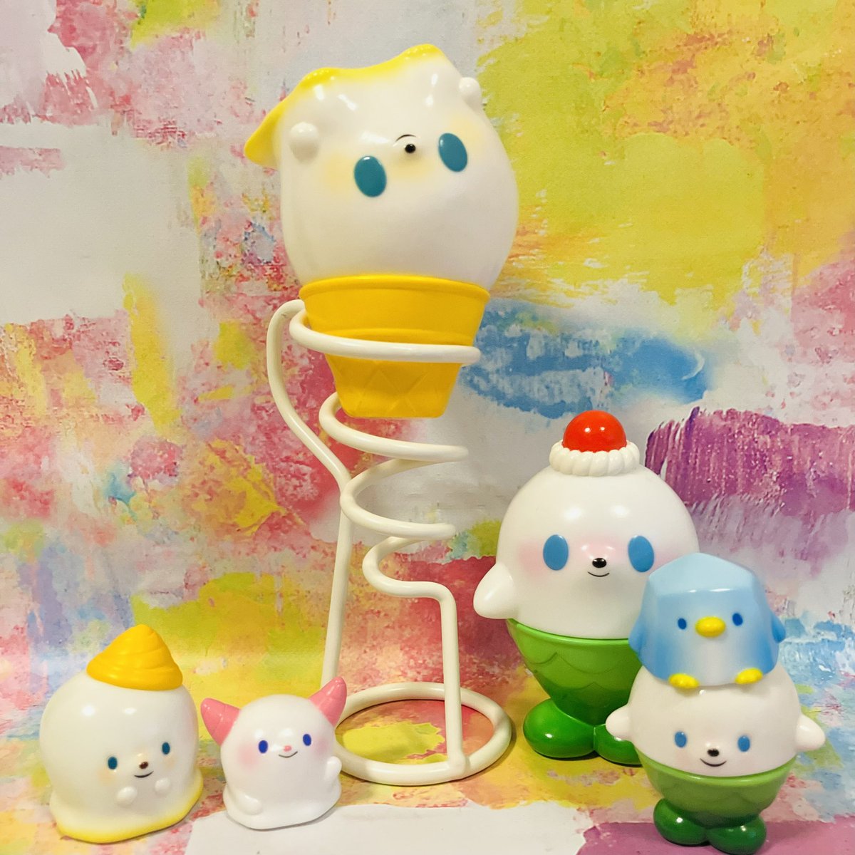 ポテ子(っ ॑꒳ ॑c) 週末にスリコで買ったこれ！なんかやってみたくなったんだ…🍦