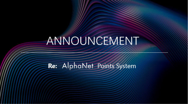 AlphaNet_AI's tweet photo. We've received quite a few questions regarding the AlphaNet Points System - here are a few clarifications:

- Points will be counted since 5/15 - so all deployments and user activity starting then will be counted towards total points accumulation 

- Guild leader points mechanism is live: guild leaders currently receive a 1.5x multiple of their members (that they've onboarded) points, and this multiple will change over time (gradually decrease), for more details - refer to https://t.co/QTEfhUSvQ9

- Points System display in your AlphaNet account will be live later in July.

Stay tuned for more news this week.