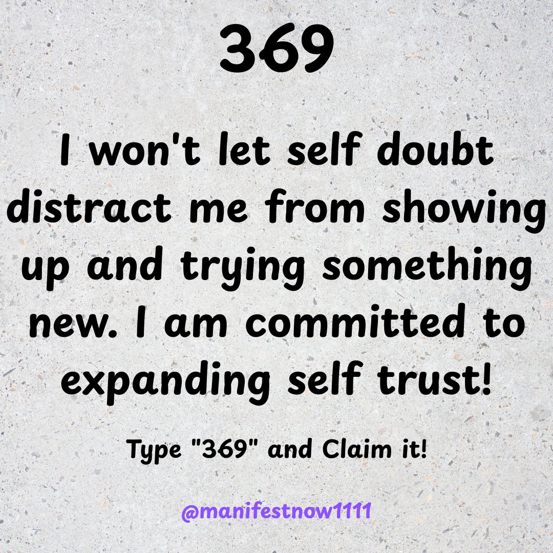 manifestnow1111's tweet photo. ✨369✨

Claim it!😇 https://t.co/Ei7u49TBD4