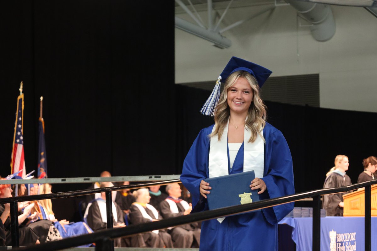 BrockportCSD's tweet photo. Highlights from our 2026 Commencement Ceremony this past Saturday! We are so proud of the Class of 2026 graduates. Our full photo album will be available in our media gallery soon! https://t.co/4zFG7vpwdD