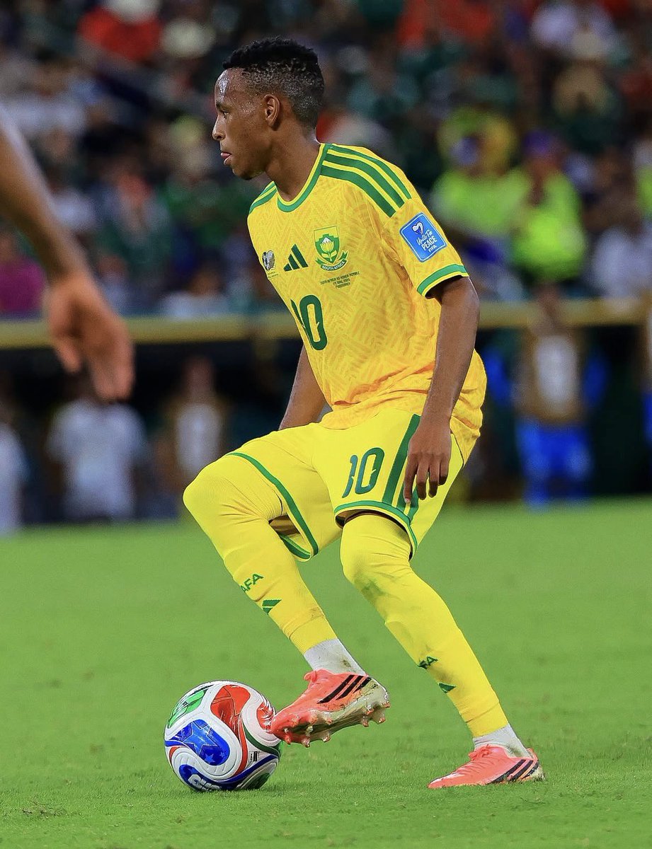 YellowArmy_7's tweet photo. RMM stats for Bafana Bafana🇿🇦

17 Appearances 
🥚 Goals 
🥚 Assists 
7️⃣ Show me your number’s

Relebogile Magesi Mofokeng, the next Yamal https://t.co/p42R6LGIf2