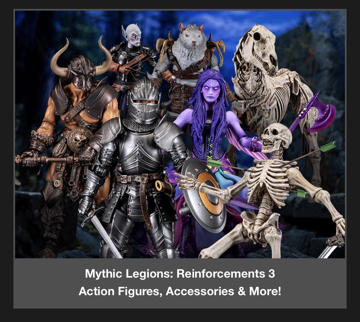 Four Horsemen Mythic Legions: Reinforcements 3 wave is up at