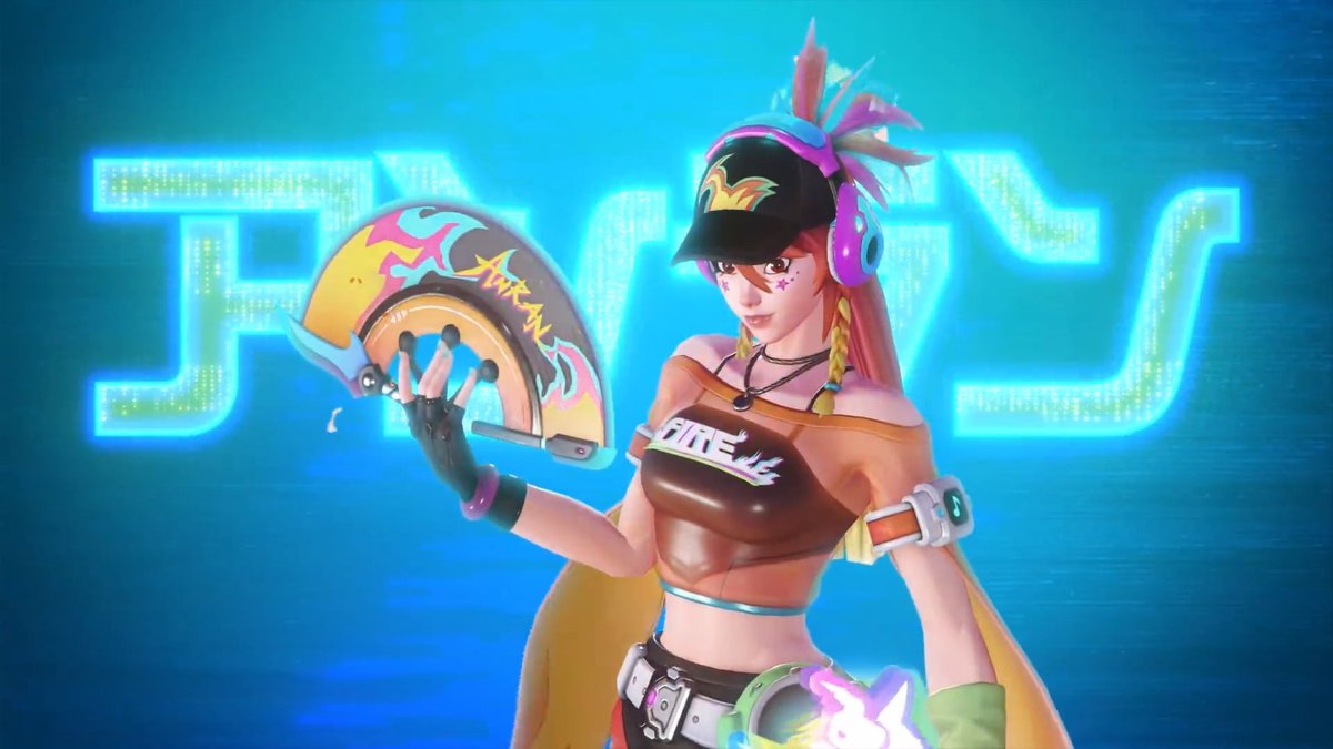 Overwatch2_NEWS's tweet photo. 【YOASOBIコラボ】

アンランのコラボスキンの見た目 https://t.co/OpF5WBI5nZ