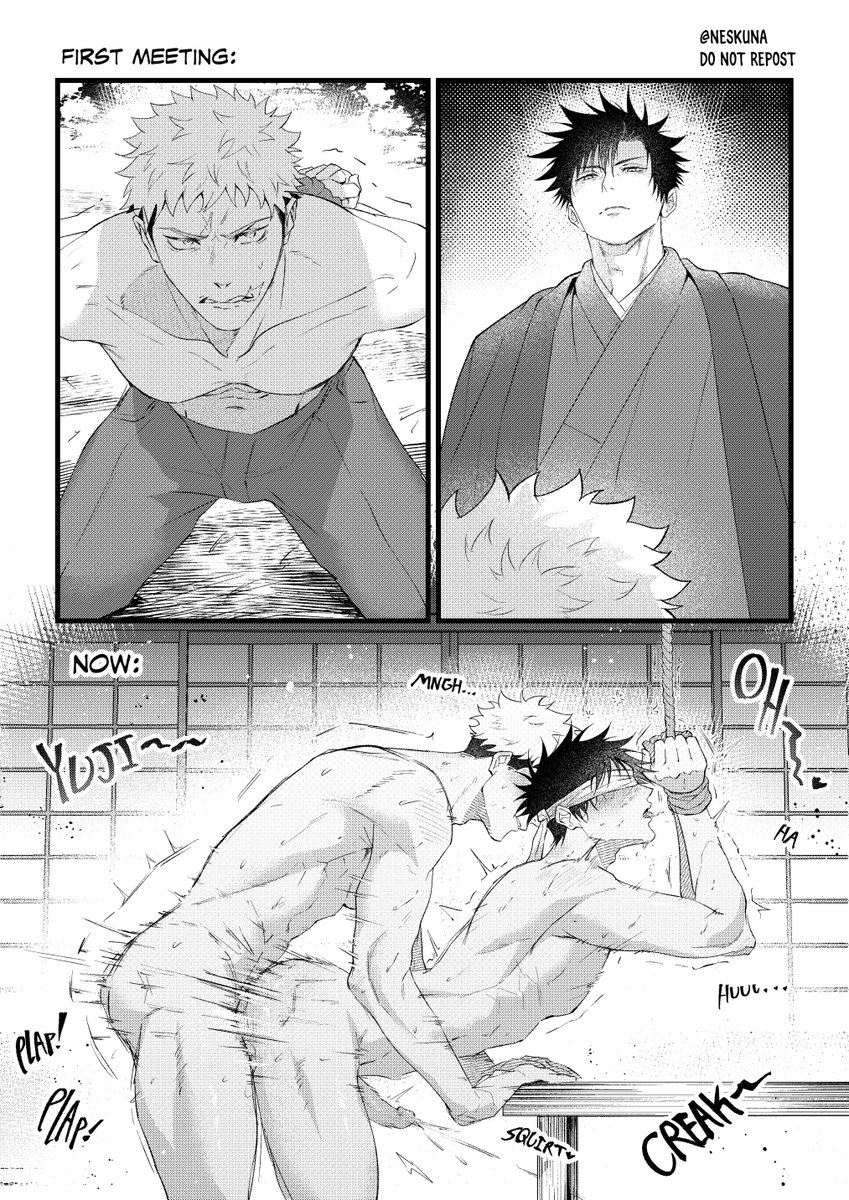 NESKUNA's tweet photo. Taming the wolf🐯🐺
🔞Yuuji x Zenin Megumi https://t.co/QAixCFwqD7