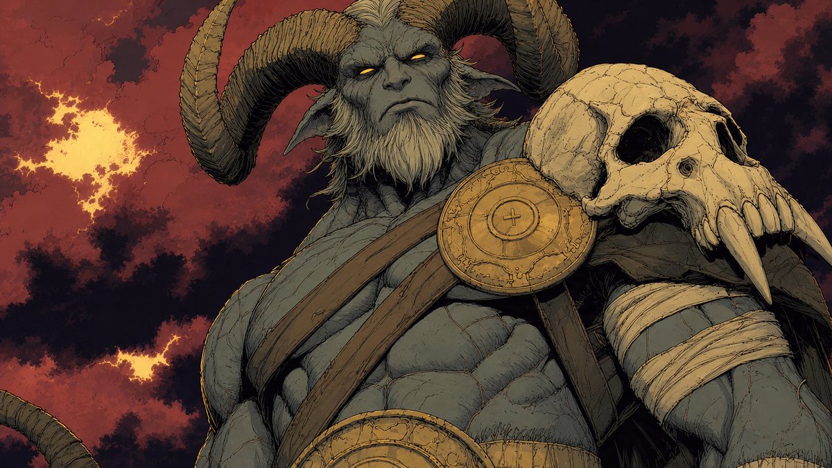 _A2K2_'s tweet photo. Warlord

#AIArt #DarkFantasy #GraphicNovel https://t.co/Ma87jV4a6t