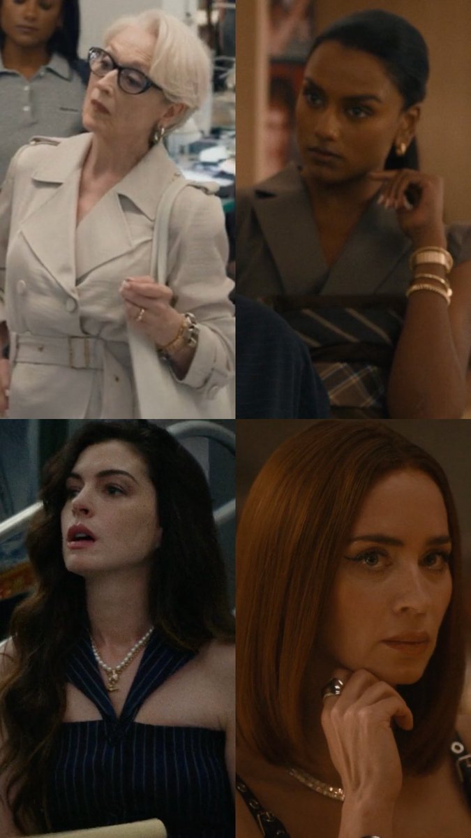 rvdlovess's tweet photo. the devil wears prada 2 just being a hot women convention https://t.co/5cmosvZA5U