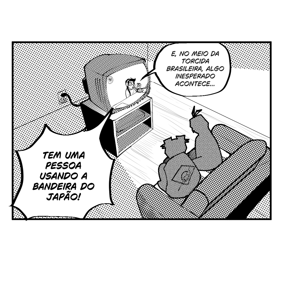 shonenwest's tweet photo. VAI, JAPÃO?? 🇯🇵

Ele jurava que era Brasil até aparecer uma japonesa bonita na arquibancada... agora já tá gritando "NIPPON!" como se tivesse nascido em Tóquio. 😂🇯🇵

Tem gente que muda de time por estratégia. Ele mudou por um sorriso. 😭

💬 E você: conseguiria torcer contra o Brasil ou jamais faria isso?