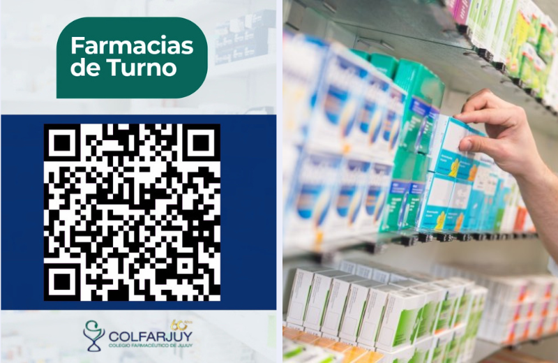Infocolfarjuy's tweet photo. 📲 Los turnos de farmacia ya cuentan con geolocalización en Jujuy
Ahora encontrar la farmacia de turno más cercana es más fácil desde el celular con https://t.co/uuE7lbTh2m. 
La nueva herramienta QR del Colfarjuy ya está disponible. 
👉 Conocé mas en https://t.co/gL0UI45CqA https://t.co/HbCjhApn6h