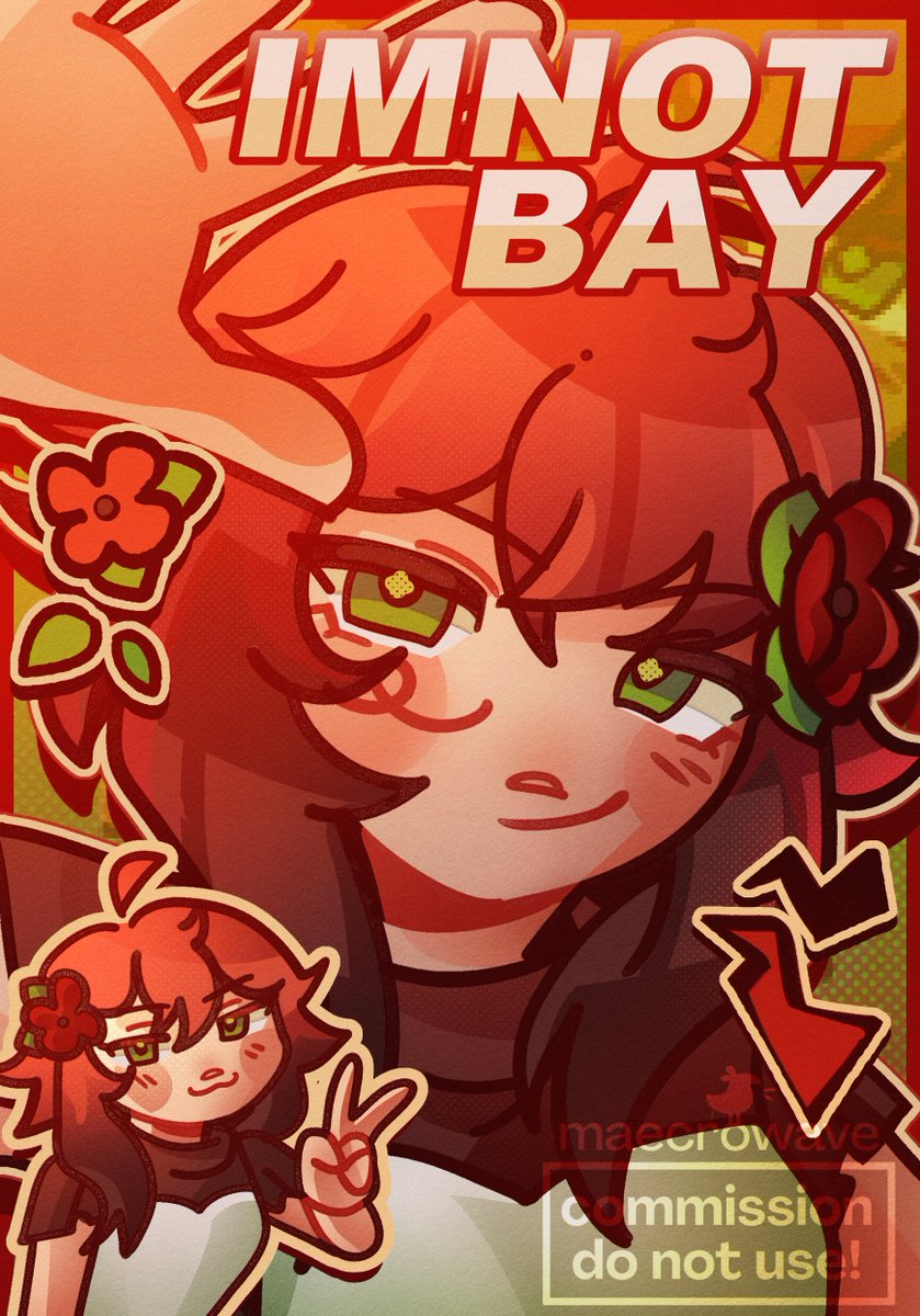 maecrowaved's tweet photo. NEW SKEB magazine cover style for @imnotbay on VGen !! thank you so much for being the first art for this style >;D 🌹💚🖤

#VGenComm #smallartist https://t.co/70ohz83DlJ