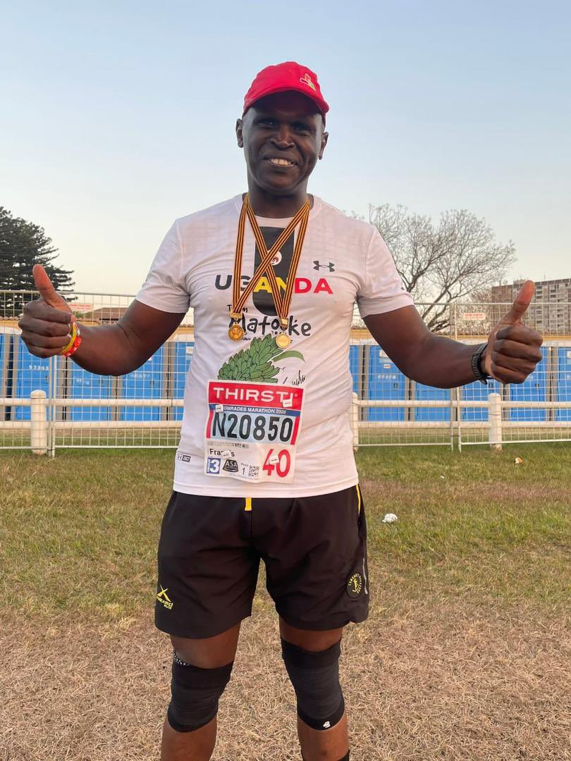 FGimara's tweet photo. As we close the month, my overall highlight remains completing the 2026 Comrades Marathon Up Run.

This race was far more than a marathon for me. It was my offering of gratitude to God for the strength to endure life’s journey.

A year after finishing my debut Comrades in 11h31m, I returned with one goal: to complete the tougher Up Run in under 11 hours. By God’s grace, I crossed the finish line in 10h58m.

The journey reminded me that failure is not failure until it is the final result. The first attempt teaches; the second is where preparation, perseverance, and grace meet.

My heartfelt thanks to my training partner Charles Kabiri, my family, Coach Derrick, and the entire Uganda Comrades team for their unwavering support.