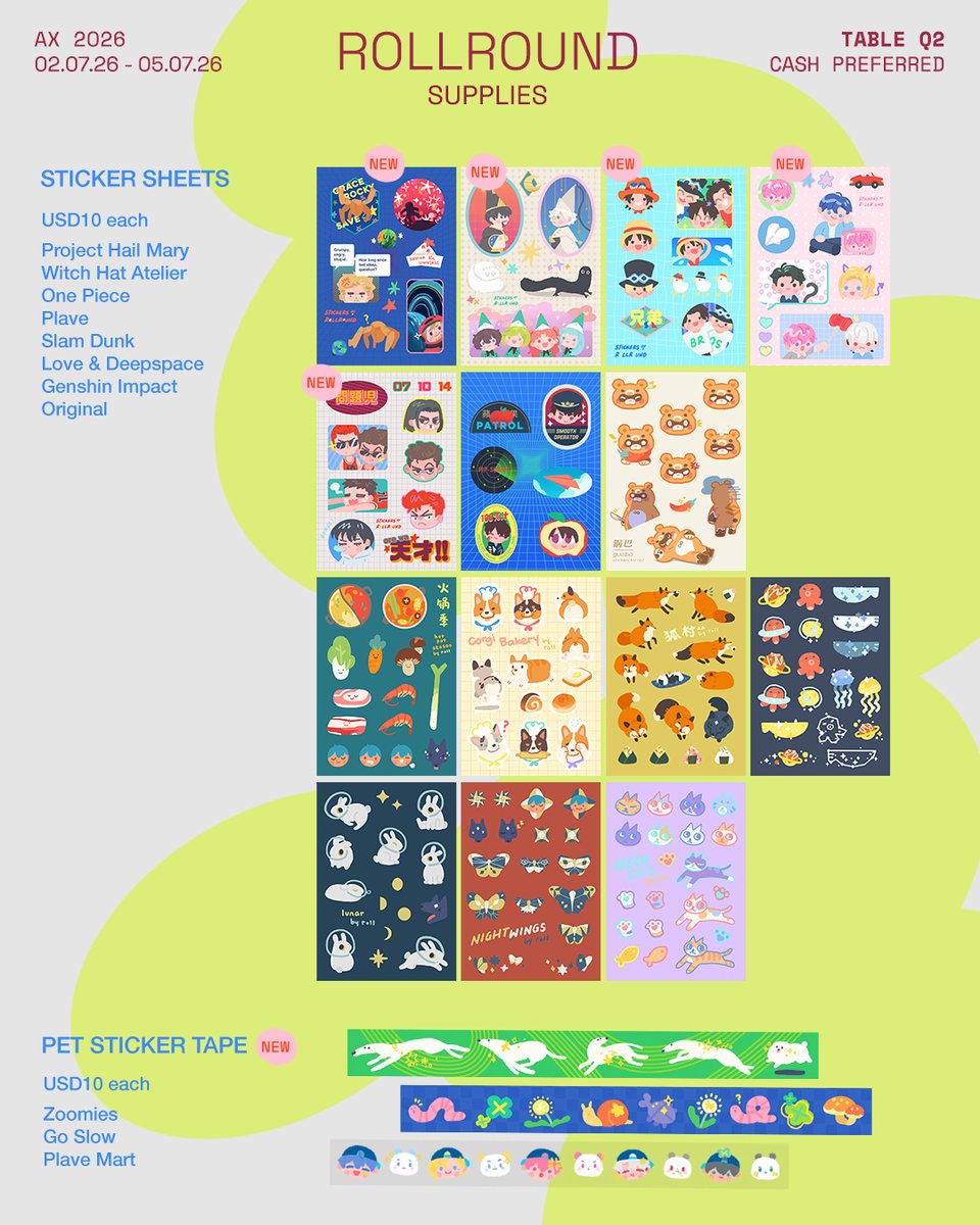 roll 🏝️🍎 Hoyofest SG booth 28 tweet media