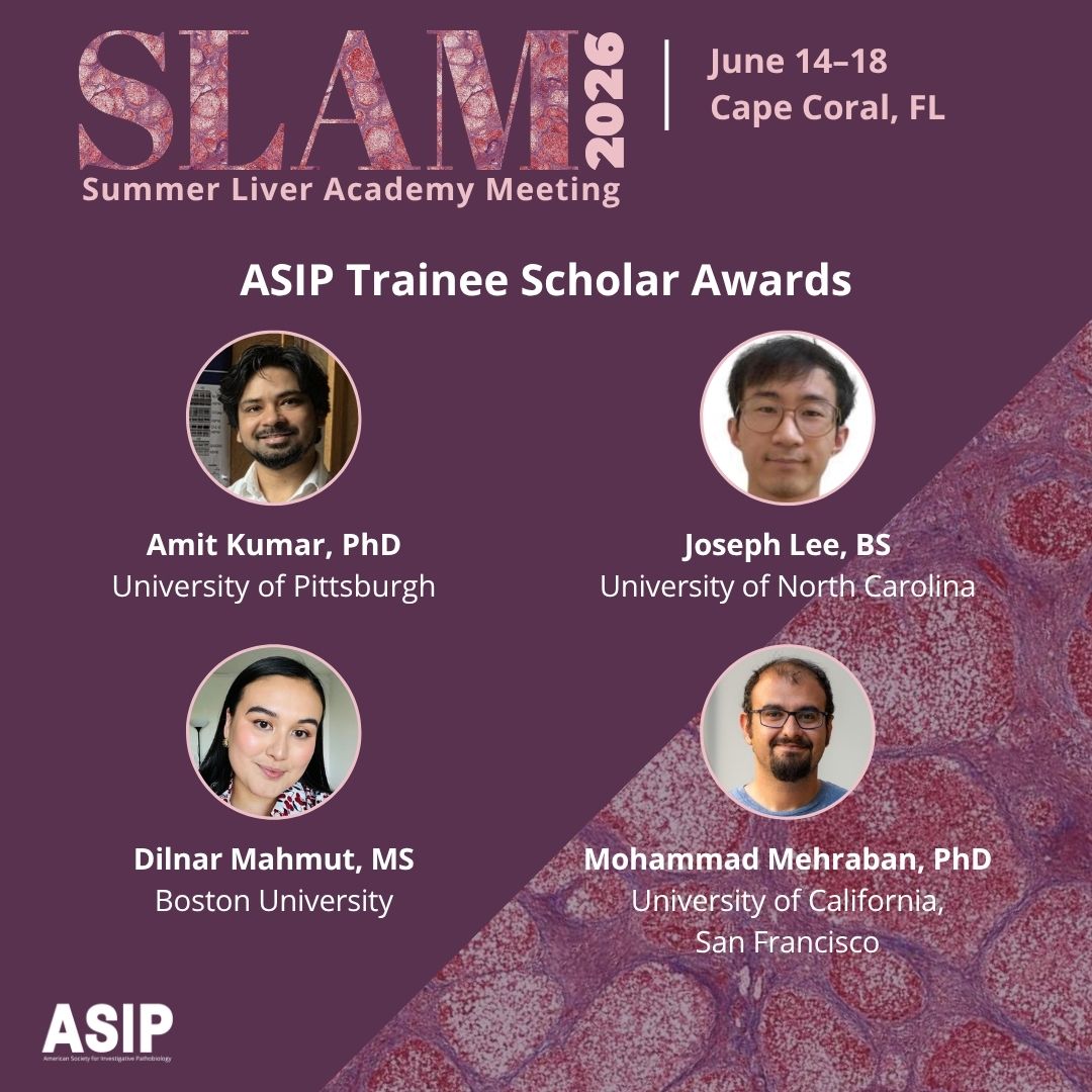 American Society for Investigative Pathobiology tweet media