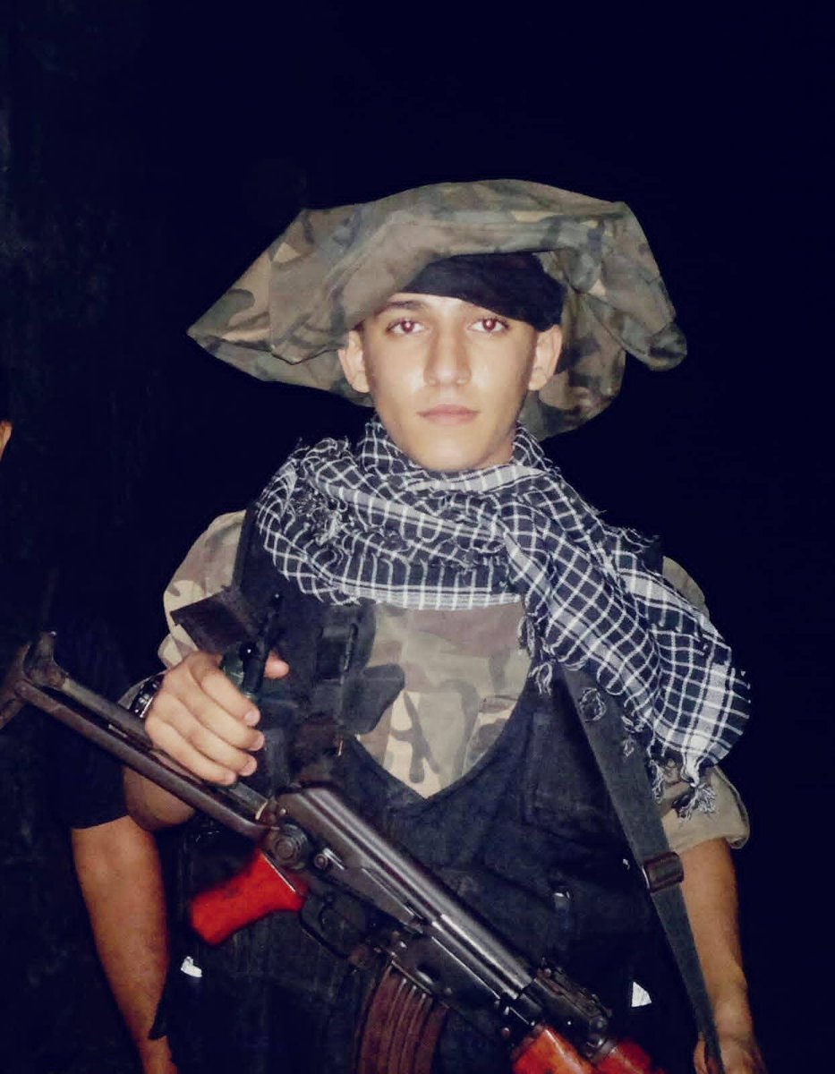 JoeTruzman's tweet photo. Some childhood photos of former Palestinian Islamic Jihad spokesperson, Naji Abu Saif (Abu Hamza). 
---
It is been apparent for some time that terrorist groups like Hamas and PIJ recruit children and teens into their ranks. https://t.co/UdwFpf78im