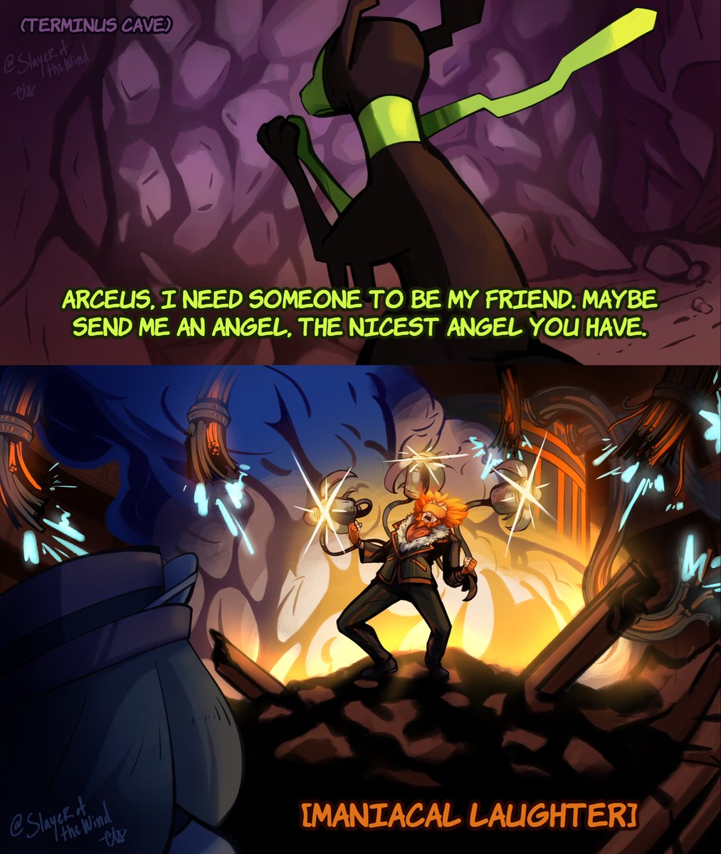 slayerofthewind's tweet photo. Lysandre: (Exists)
Zygarde:
Zygarde: I can fix him 🥺✨ https://t.co/9E6HORGHpK