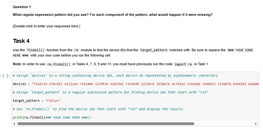 UgochiBethel's tweet photo. Today, I explored a bulk of Regular expressions (Regex) in Python. Python scans strings left-to-right when matching against a regular expression which allows you to search through strings to find matches to specific patterns.
#Googlecybersecurity
#learninginpublic
#Python https://t.co/ZxEvSPL0j8