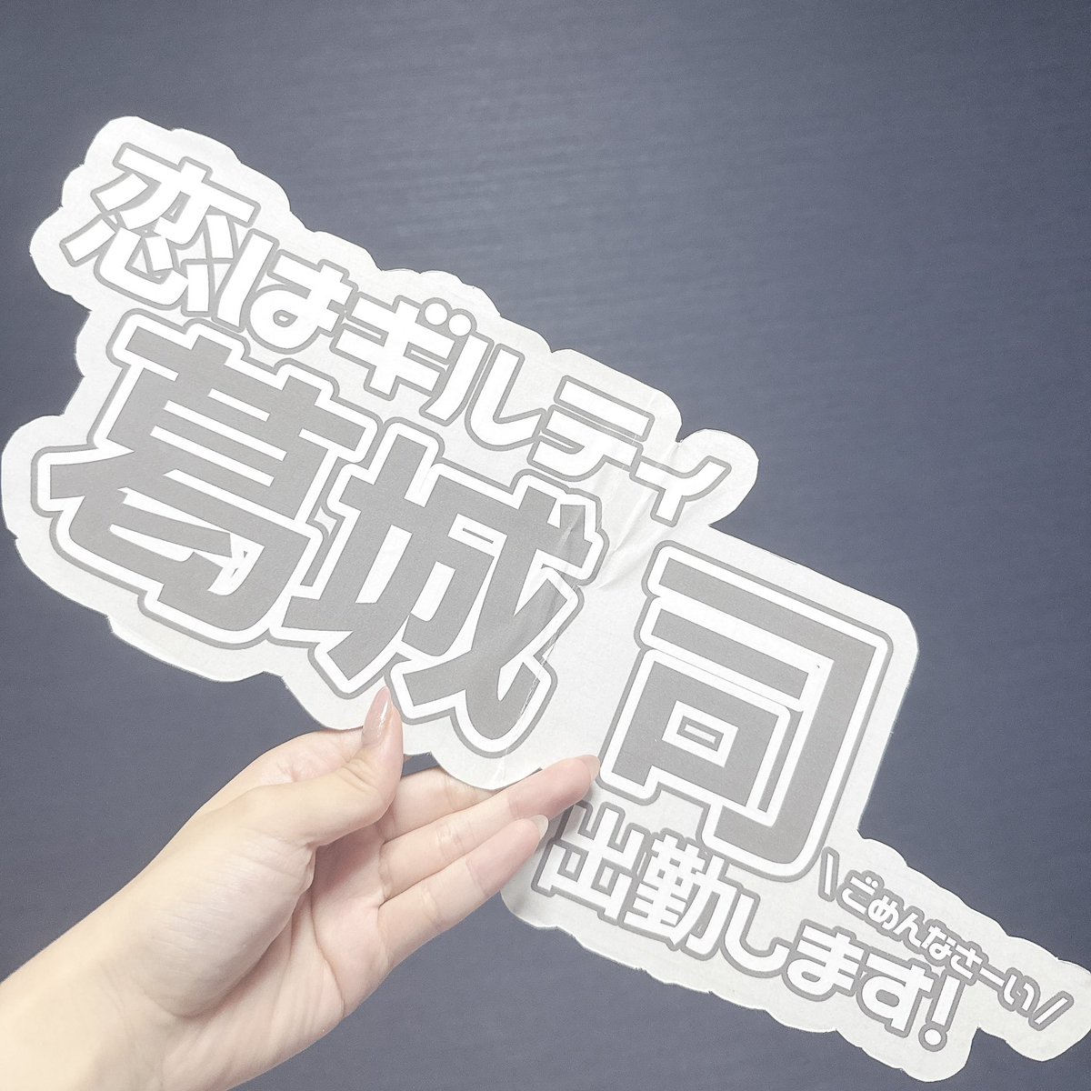 mik_stgr's tweet photo. @Shirono_hiou ほんっとうに楽しかったです> ·̫ <
名前パネルも作ってよかった！
街歩き、ありがとうございましたт т https://t.co/124AlNjvWz