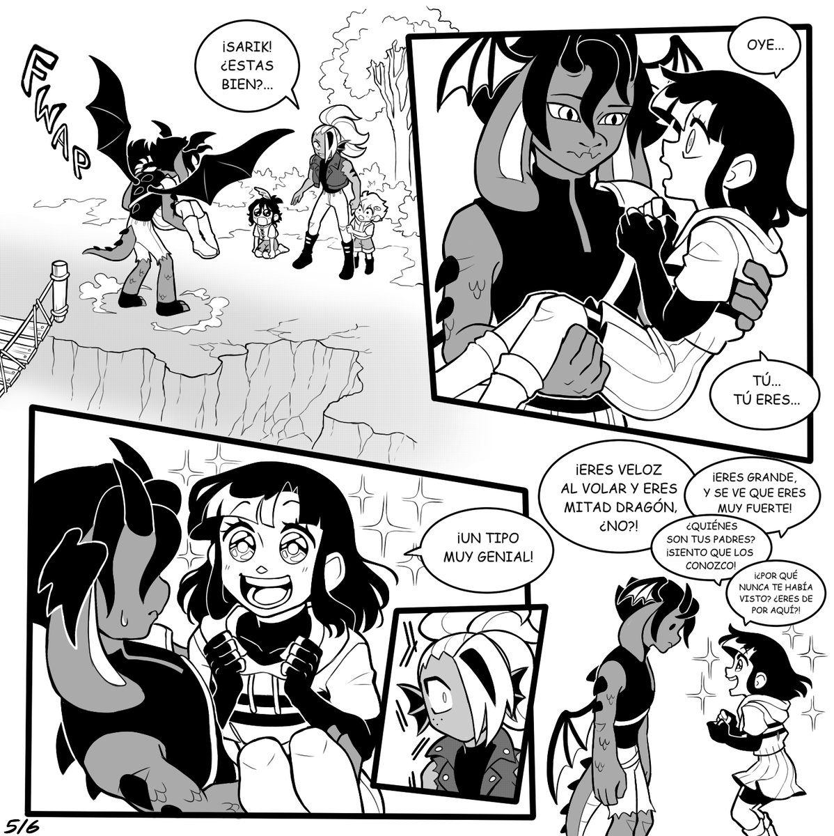 AlanitaPerez's tweet photo. "Una sombra protectora" 🐉🐰 PARTE 2 #lovedtale https://t.co/ObbJXLSQmp
