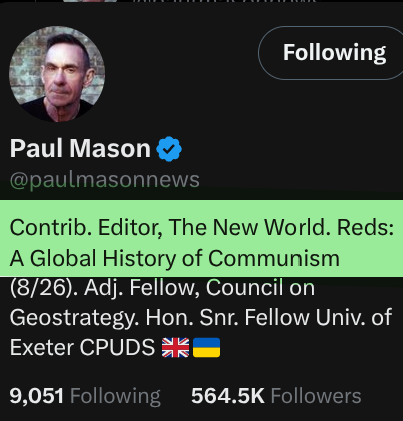 ctznsmth's tweet photo. @paulmasonnews It's the same vision, just different packaging
Why are you pretending otherwise? https://t.co/4RhbDYaTOB
