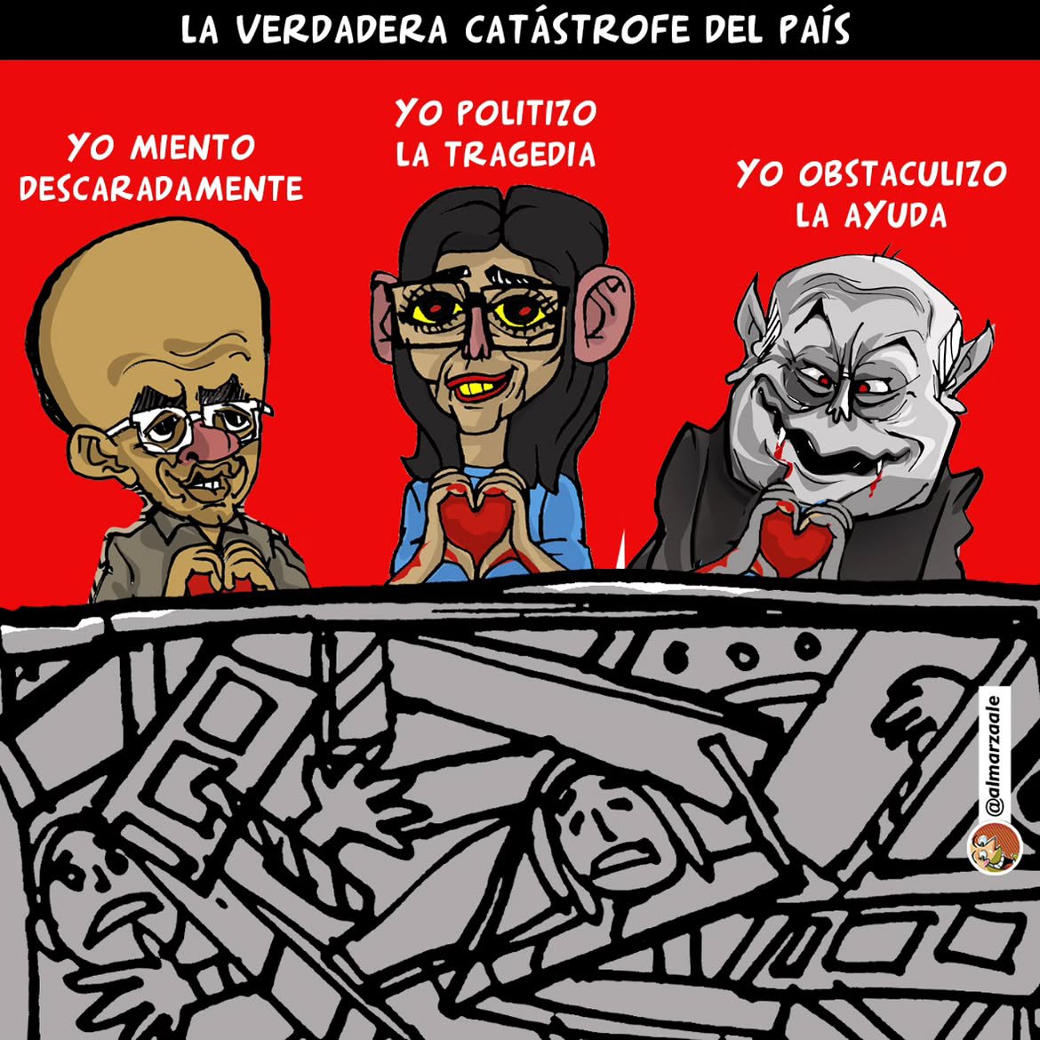 Luisrgrb65's tweet photo. La verdadera #catastrofe de #venezuela🇻🇪 desde hace 27 años. Simple y llanamente peor tragedia del país #diosdadocabello #delcyrodríguez #jorgerodríguez https://t.co/gucN3GKsty
