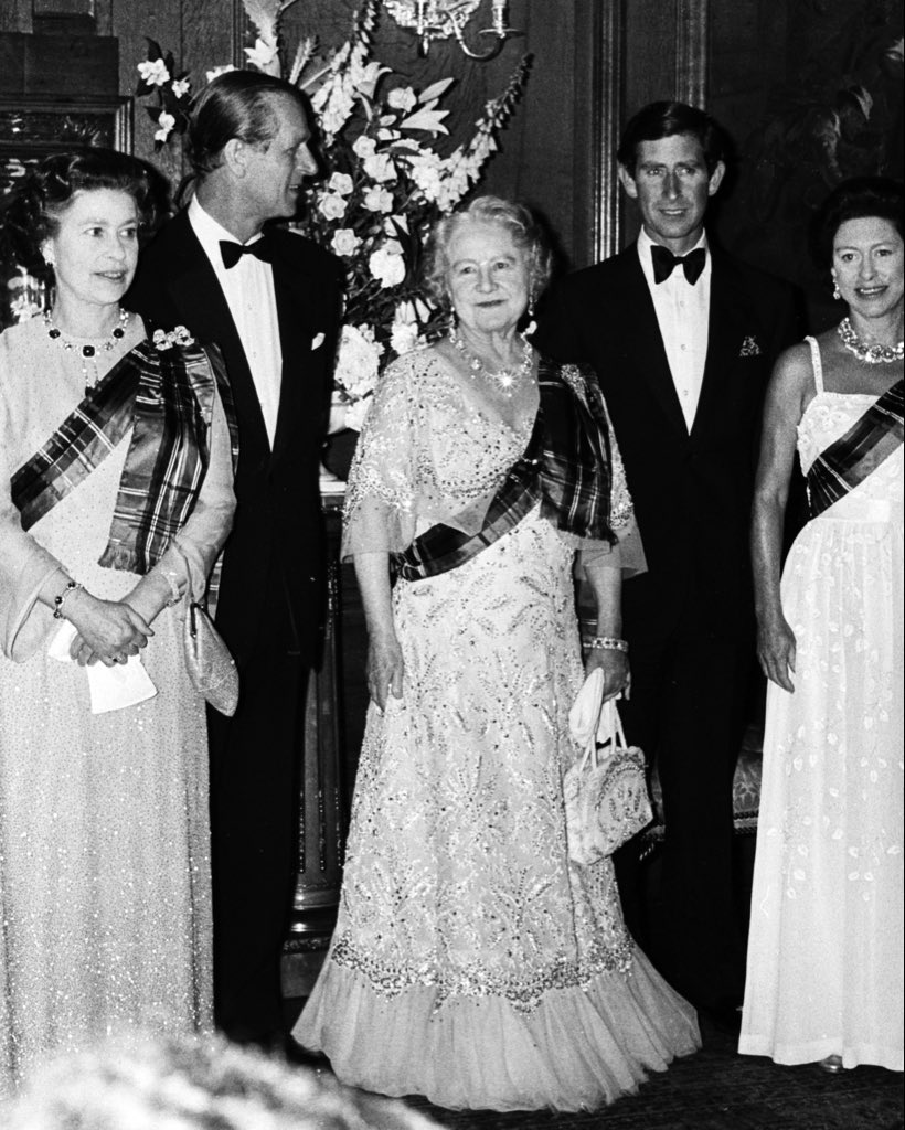 RoyalFamily's tweet photo. Each summer during Royal Week, The King continues the longstanding Royal tradition of celebrating Scottish culture and achievements through engagements across the country, using the Palace of Holyroodhouse as his base. 

🏰 Originally founded as an Augustinian monastery in 1128, Holyroodhouse has witnessed centuries of Royal history, acting as the Sovereign’s official residence in Scotland since the 16th Century. Thousands of visitors are welcomed to the Palace each year to explore the historic State Apartments and beautiful gardens.  

📸 King George V and Queen Mary arriving at the Palace in July 1927.
📸 The King, as Prince of Wales, leaves the Palace of Holyroodhouse for the State Opening of Scottish Parliament in 1999.
📸 Garden Party in the grounds, 1927.
📸 Queen Elizabeth II, Prince Philip, The Queen Mother, The Prince of Wales (now The King) and Princess Margaret at the Palace in 1980.