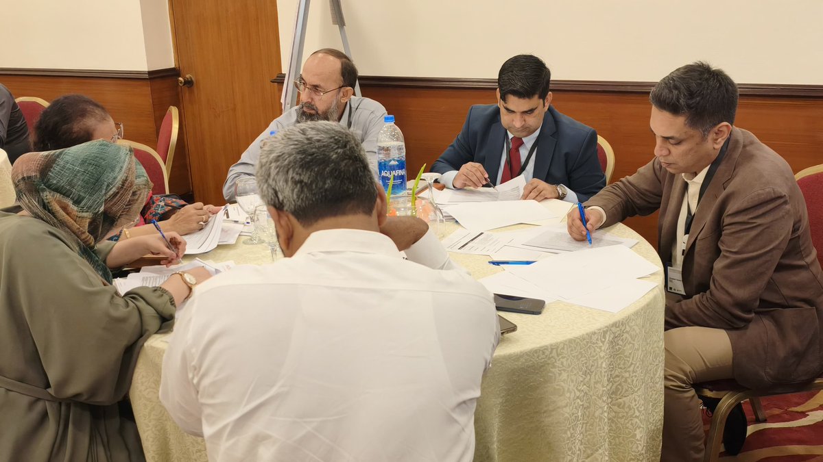 BRArsalanSheikh's tweet photo. @SMCSukkur participated in the Climate Resilience and Risk Profiles of Cities in Sindh Province: From Assessment to Adaptation Action conference in Karachi, reaffirming its commitment to building a resilient, sustainable, and climate-smart future for the citizens of Sukkur. https://t.co/s6hgMTCOrd